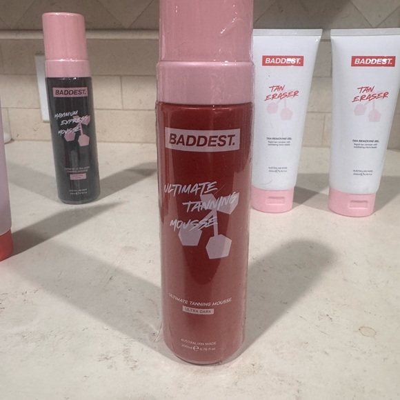 NEW sealed Ultimate Tanning Mousse ultra dark White Fox foaming self tanner foam - Picture 1 of 5
